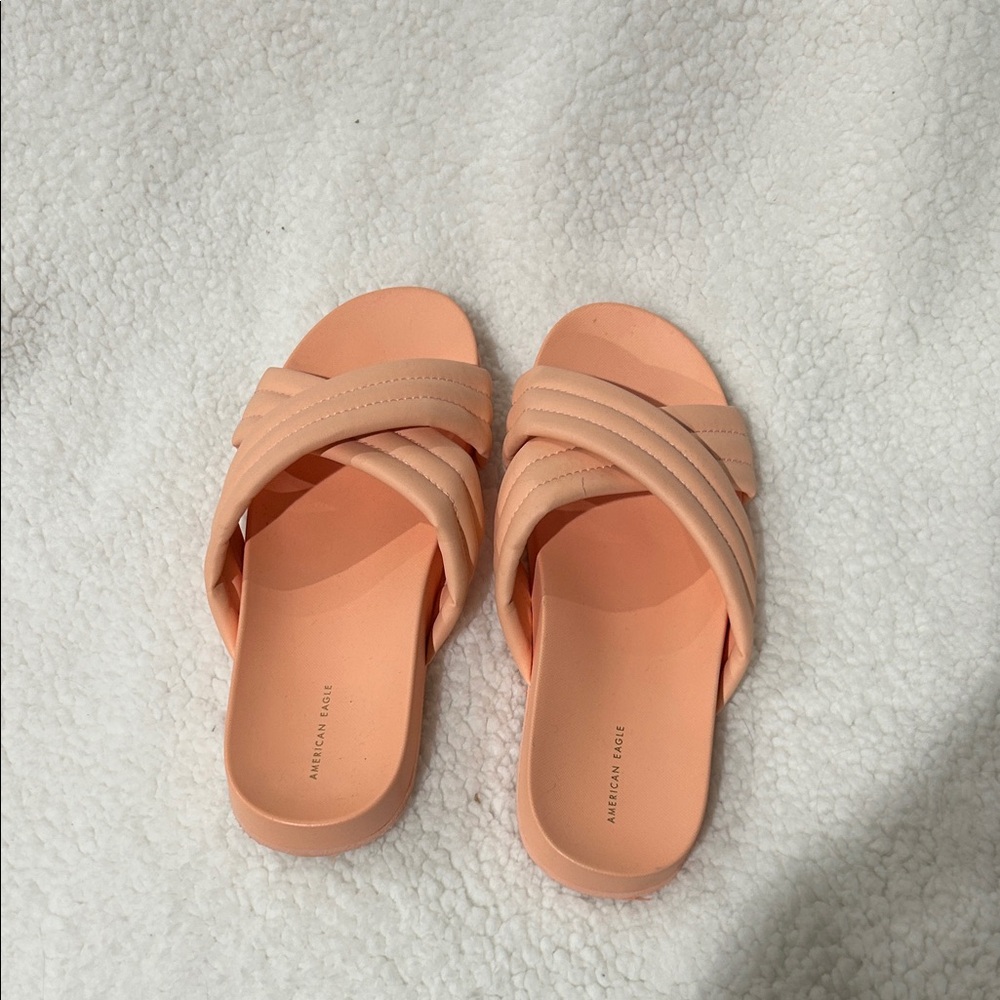 American Eagle Outfitters Women's Coral Slide Sandals